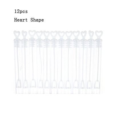 48/50pcs Empty Bubble Soap Bottles 12/6pcs Kids Bubble Toy Wedding Birthday Festival Party Decoration Outdoor Toys Wedding Decor