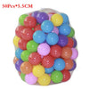 100 pcs/lot Eco-Friendly Colorful Ball Soft Plastic Ocean Ball Funny Baby Kid Swim Pit Toy Water Pool Ocean Wave Ball Dia 5.5cm