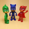 6PCS/SET pj Cartoon 2018 Character pj Catboy Owlette Gekko masks Figures Anime Toys Gift Toys For Children
