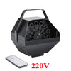 Bubble Machine Remote Control Party Birthday Wedding Bubbles AC 110-220V Bubble Blower Outdoor Toy for Kids