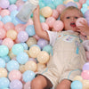 100 pcs/lot Eco-Friendly Colorful Ball Soft Plastic Ocean Ball Funny Baby Kid Swim Pit Toy Water Pool Ocean Wave Ball Dia 5.5cm